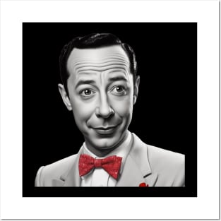 Portrait Pee Wee Herman Posters and Art